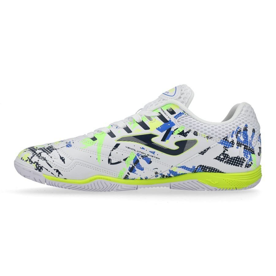 Joma Futsal Boots - Maxima 2432 White/Lemon