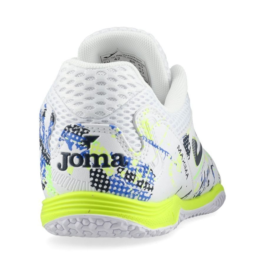 Joma Futsal Boots - Maxima 2432 White/Lemon