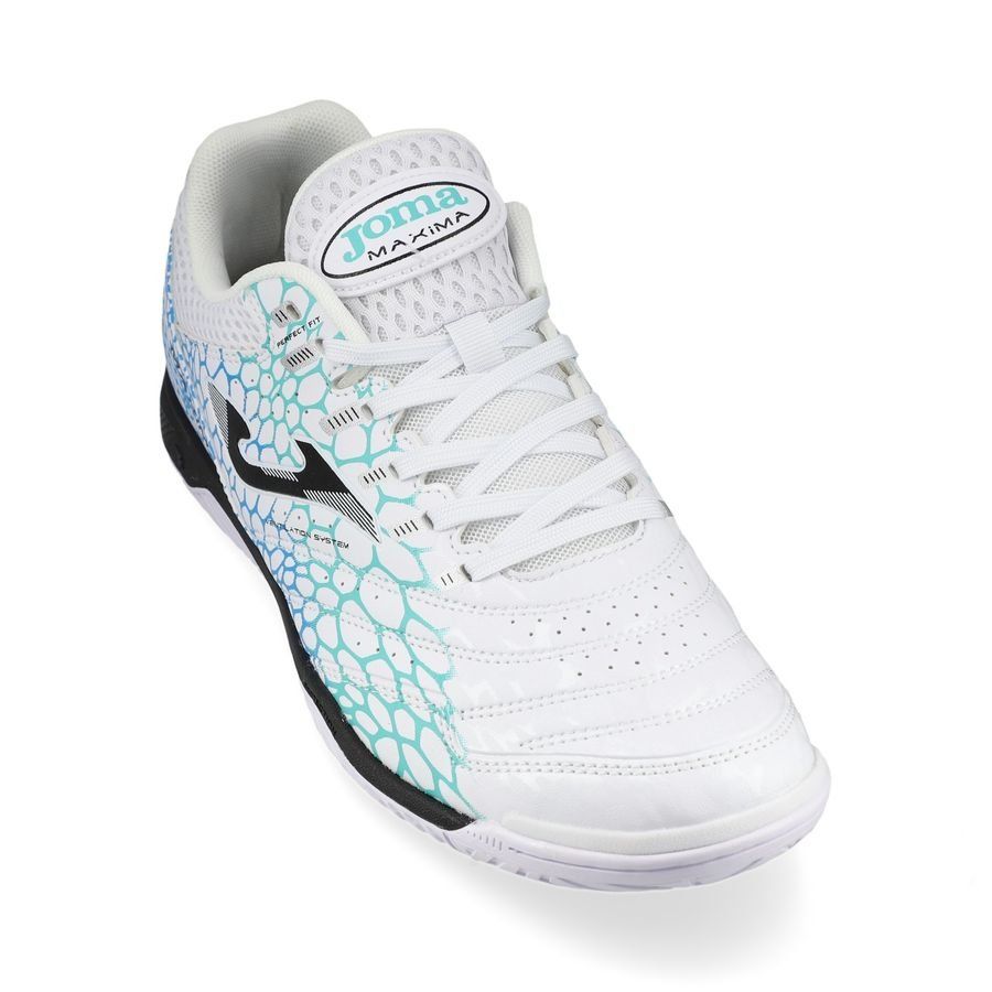 Joma Futsal Boots - Maxima 2532 White/Turquoise