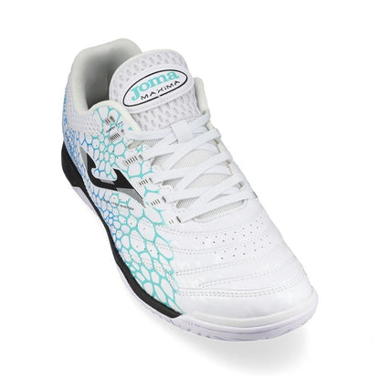 Joma Futsal Boots - Maxima 2532 White/Turquoise