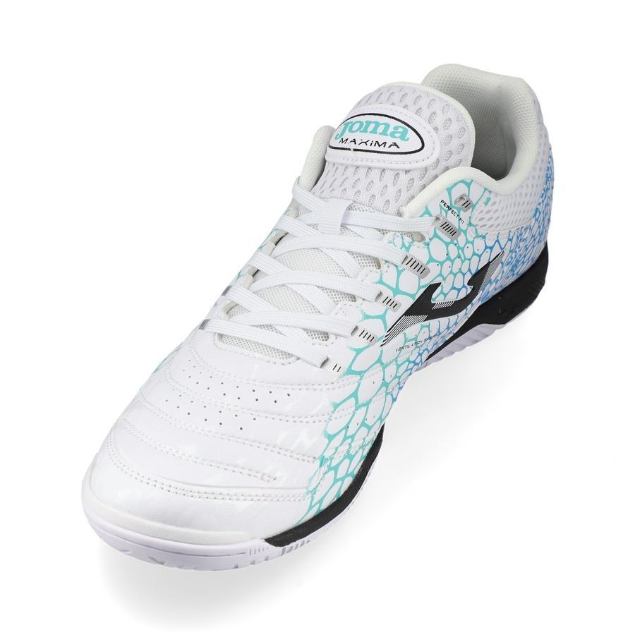 Joma Futsal Boots - Maxima 2532 White/Turquoise